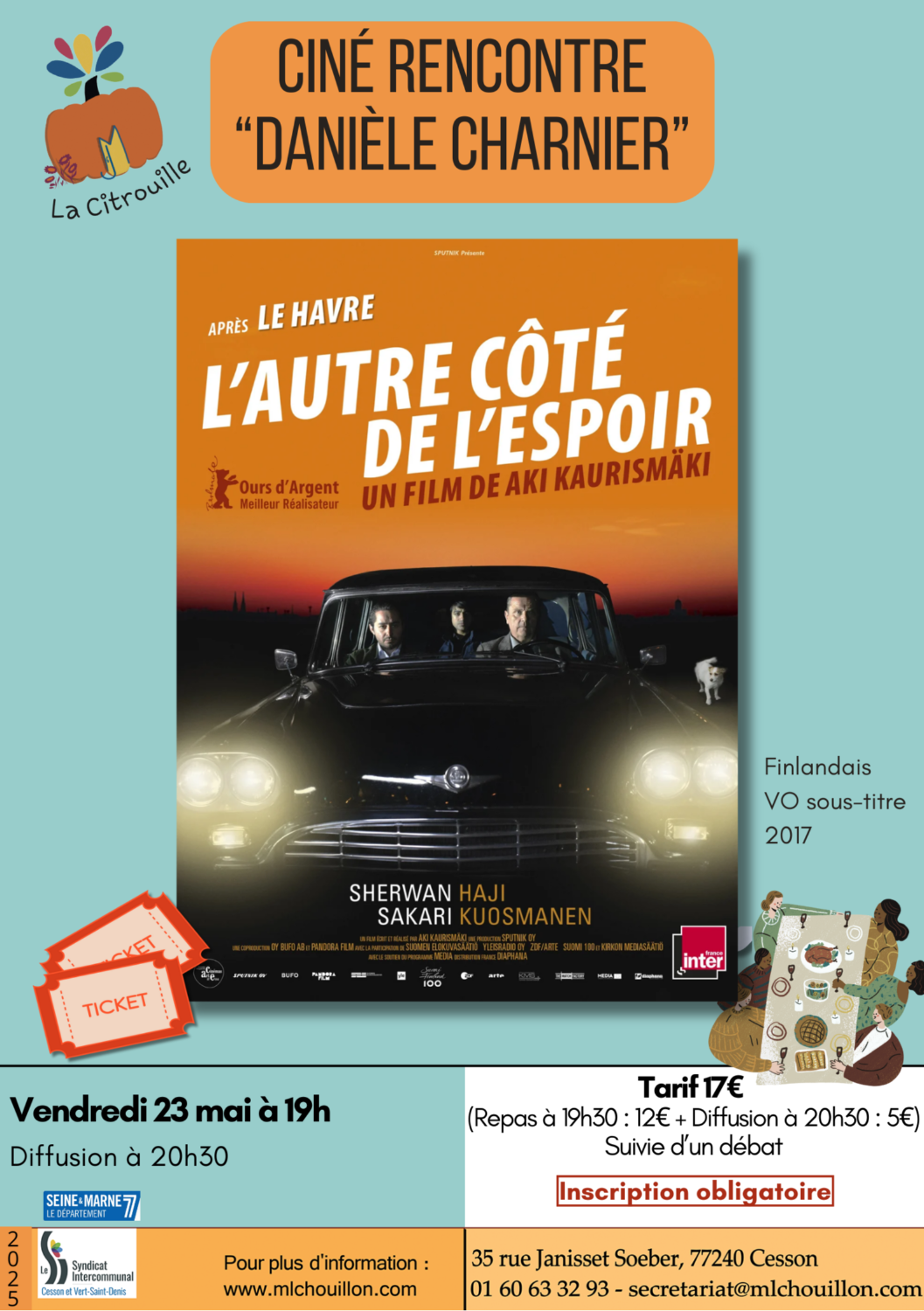 Ciné rencontre - L'autre côté de l'espoir