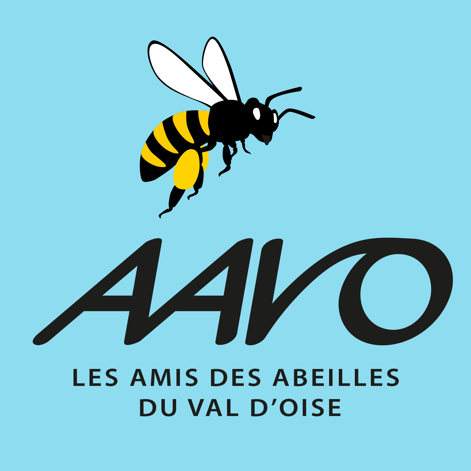 Logo Les Amis des Abeilles du Val d'Oise
