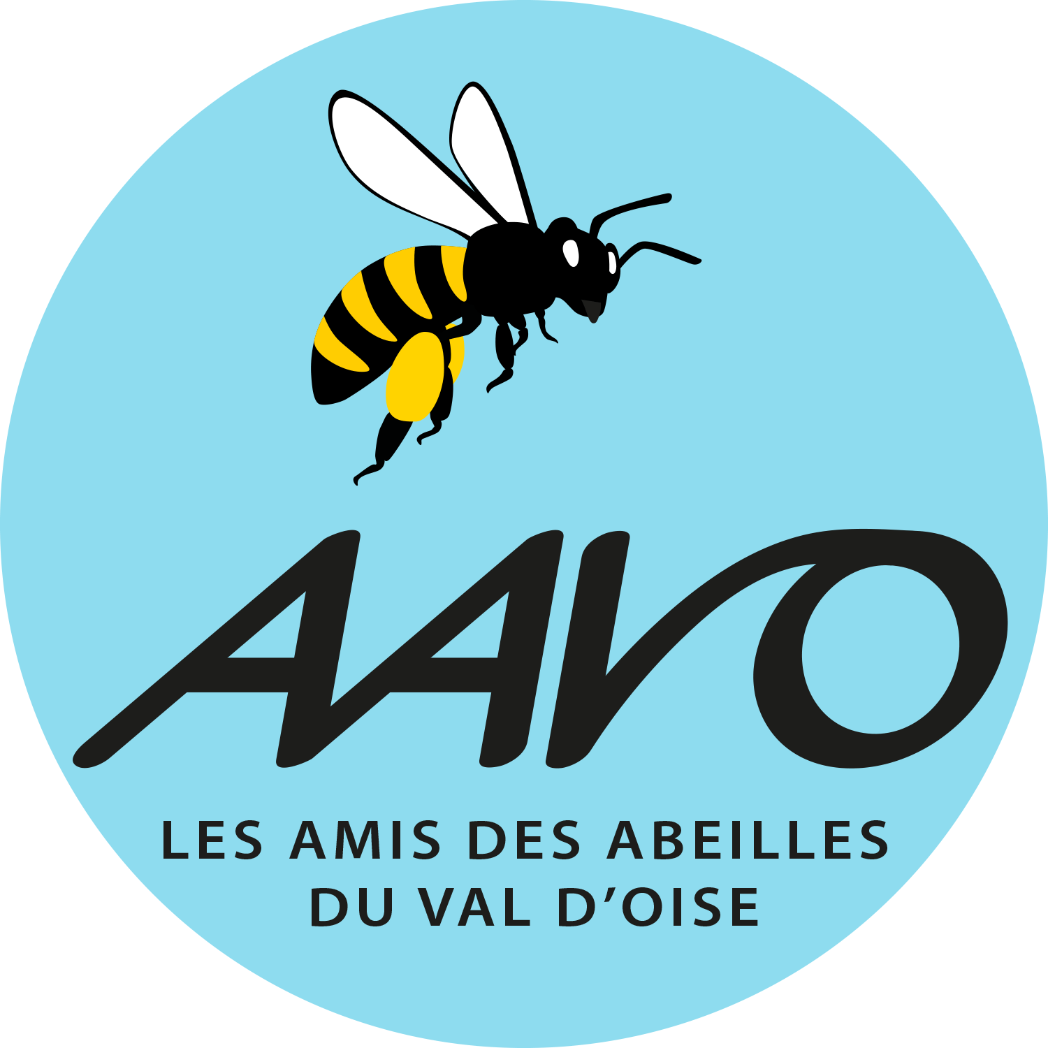 Logo Les Amis des Abeilles du Val d'Oise