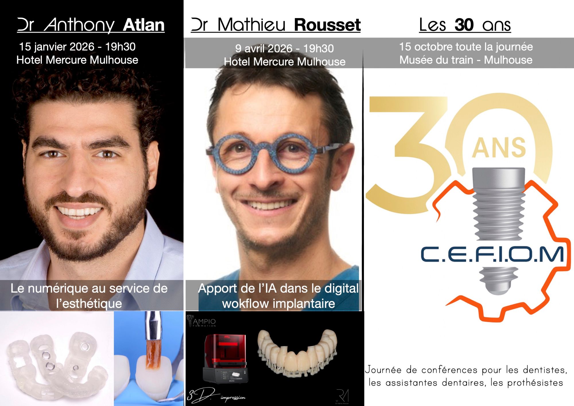 Programme 2026 du CEFIOM