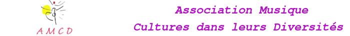 Logo AMCD - Association Musique, Cultures dans leurs Diversités