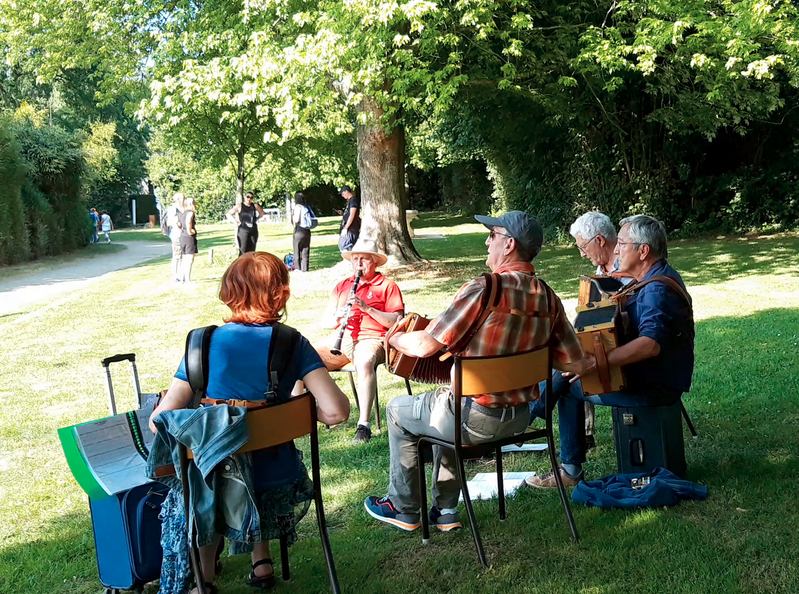 2023/06 - Randonnée gourmande (Téléthon) à la Chapelle des Ftz