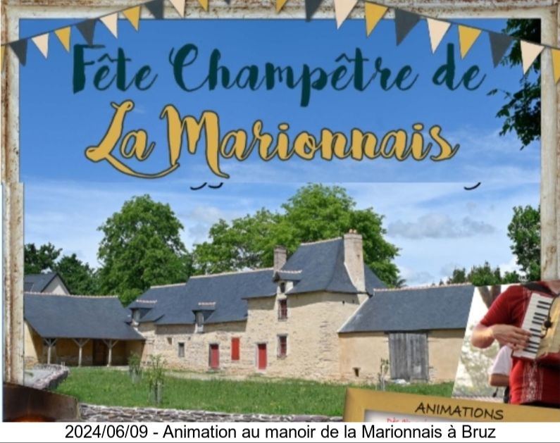 2024/06 - Animation au manoir de la Marionnais à Bruz