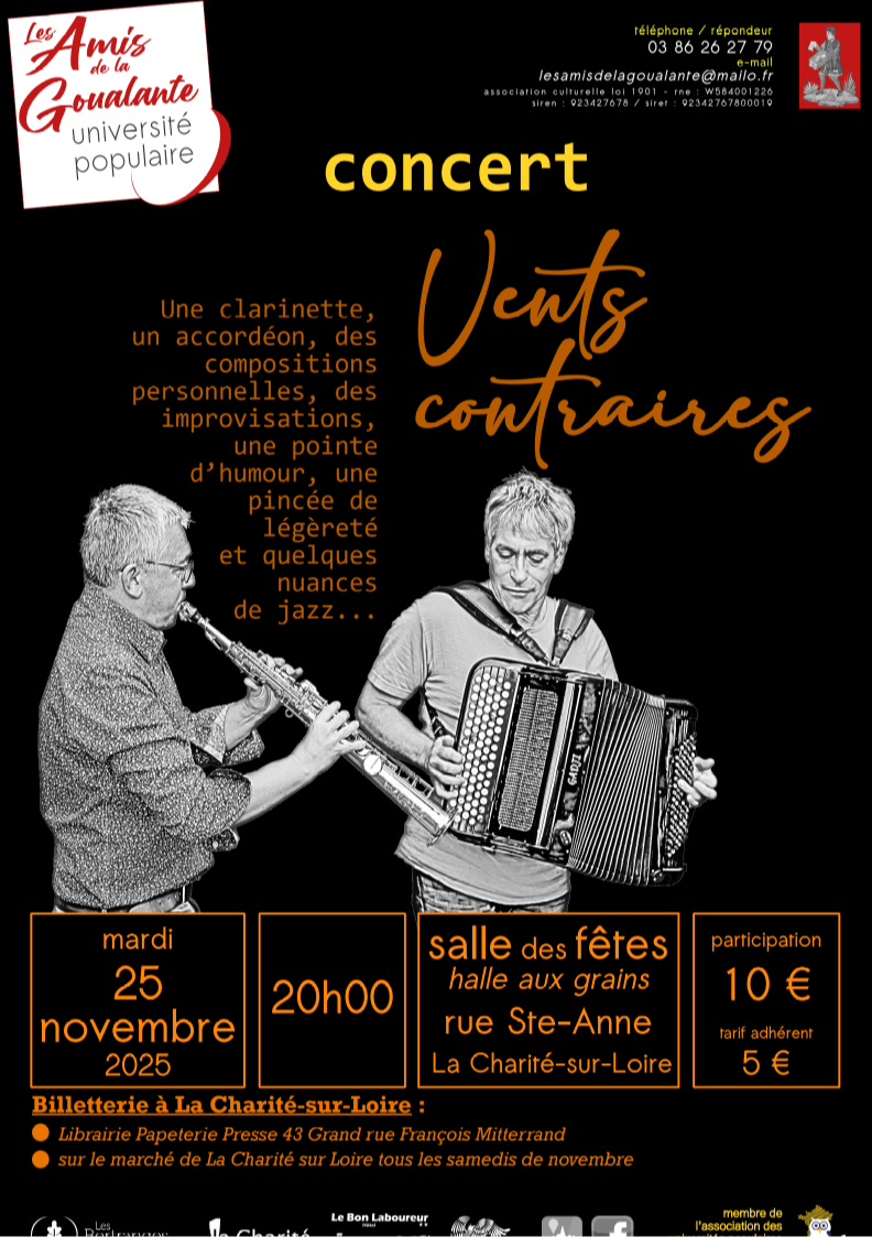 Concert Vents contraires