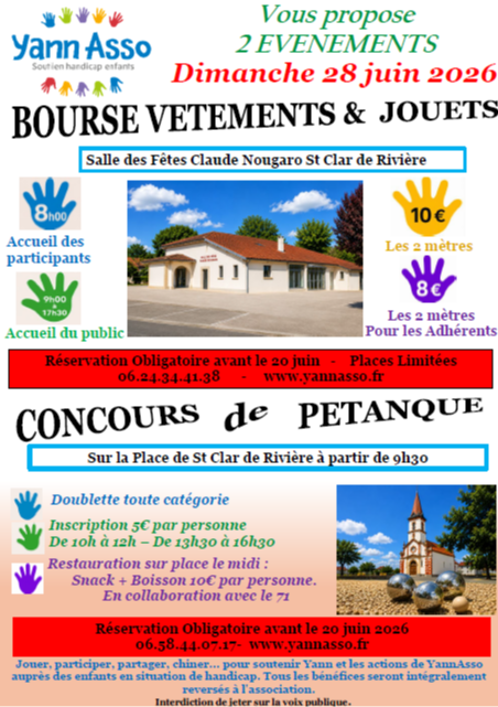 Bourse aux Vêtements - Jouets