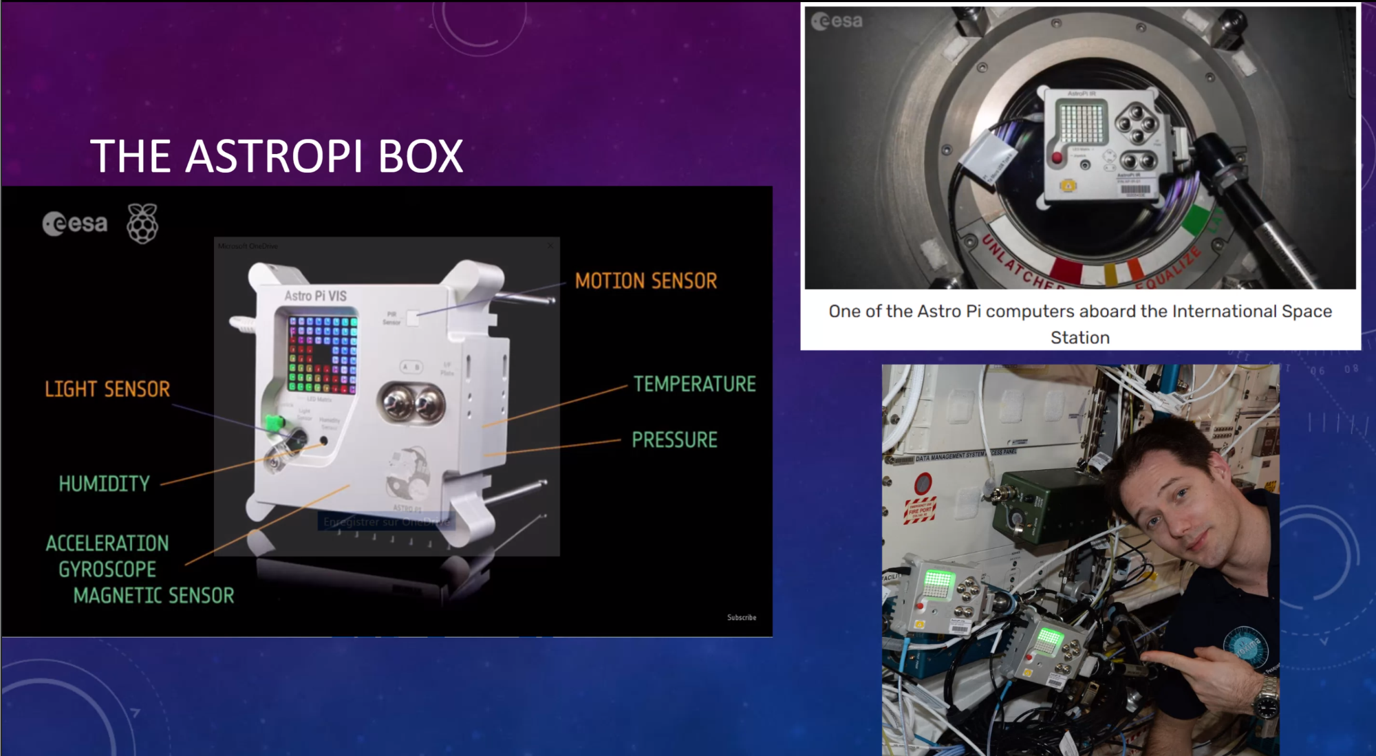 Astro Pi : programme ton expérience… dans l’espace !