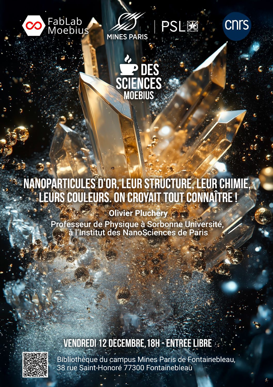 Nanoparticules d’or, leur structure, leur chimie, leurs couleurs : On croyait tout connaître !