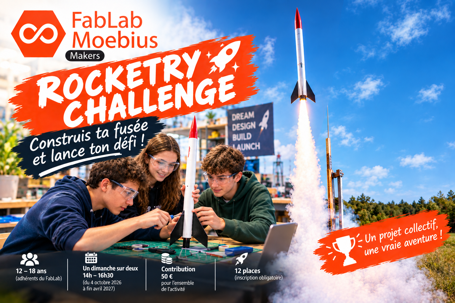 Ateliers construction de fusée : Rocketry Challenge