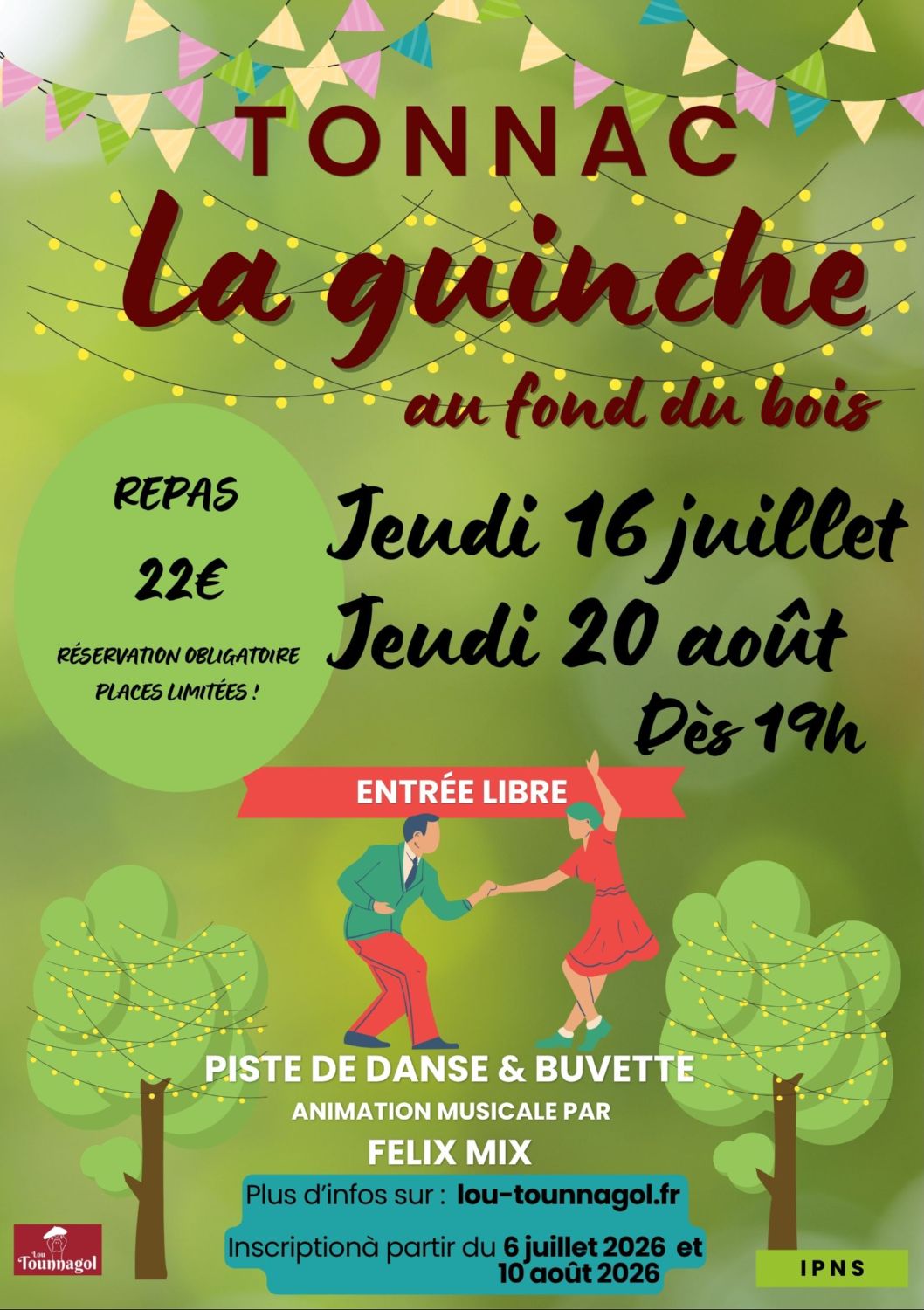 La guinche au fond du bois • 20 août 2026