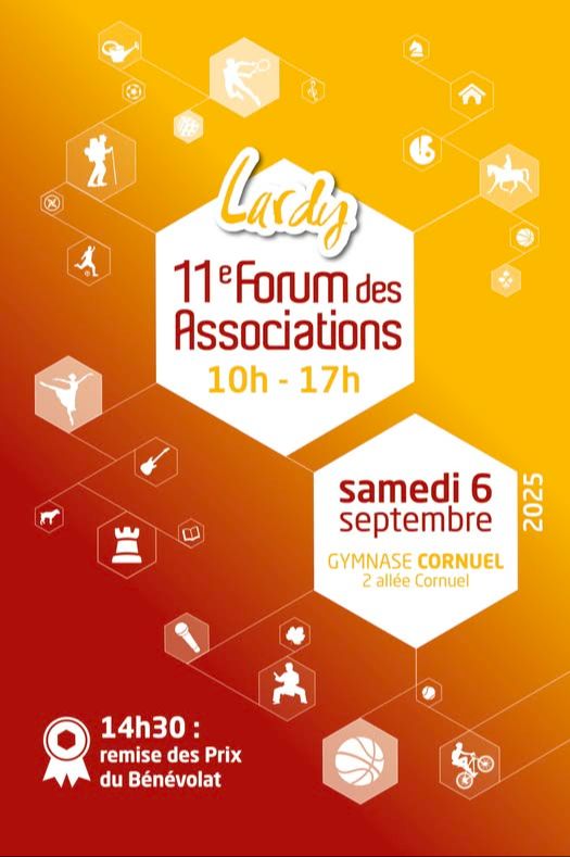 Forum des associations 6 septembre 2025
