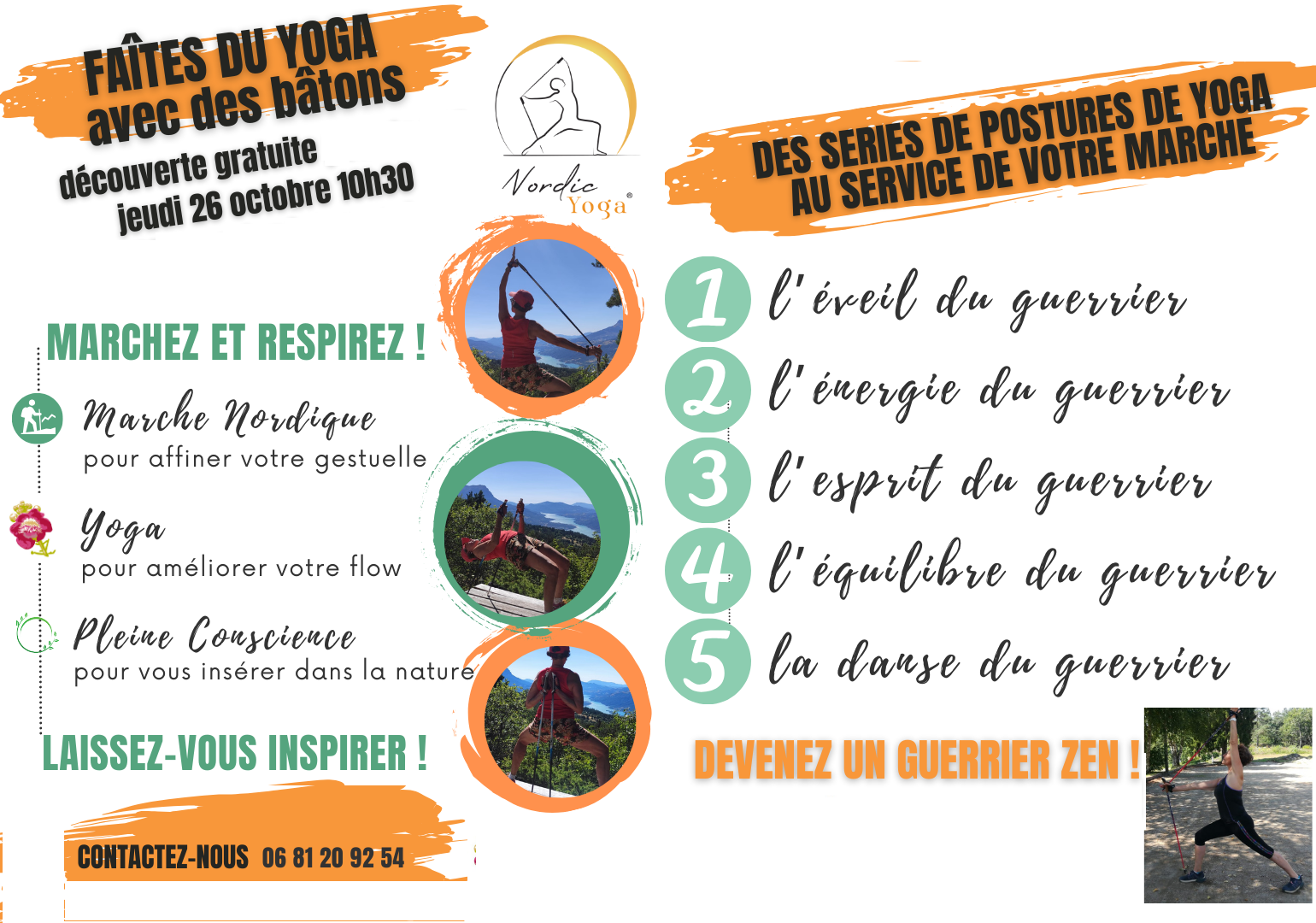 Découverte Nordic Yoga ® 26/10/2023