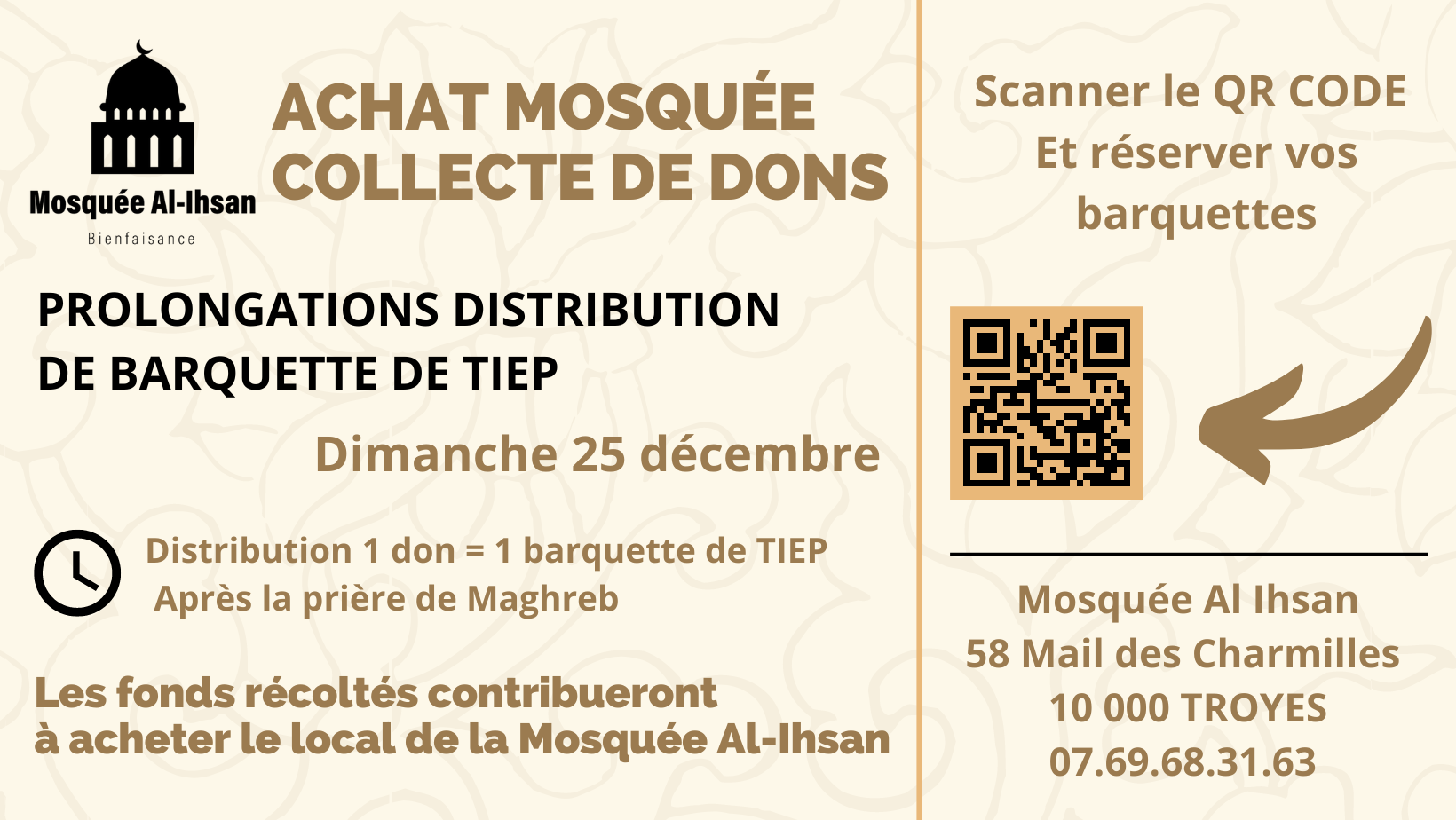 TIEP A LA MOSQUEE AL-IHSAN