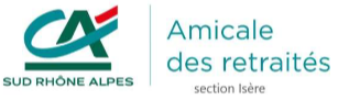 Logo AMICALE DES ANCIENS ELUS ET SALARIES RETRAITES DU CREDIT AGRICOLE SUD RHONE – ALPES _ ECHELON ISERE