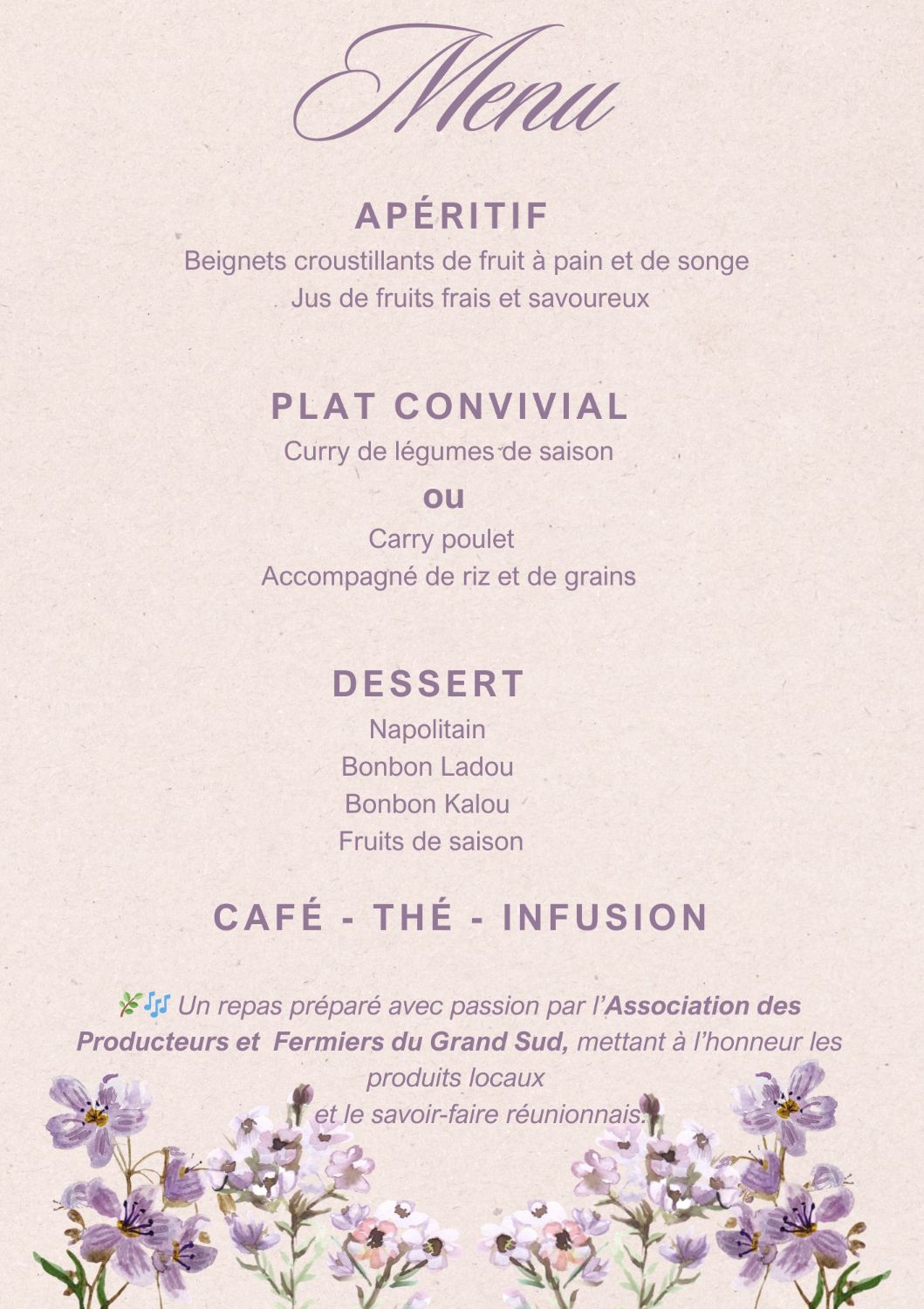 Dîner dansant de l'ARY– samedi 11 avril 2026 - Week-end anniversaire des 50 ans de notre association de yoga