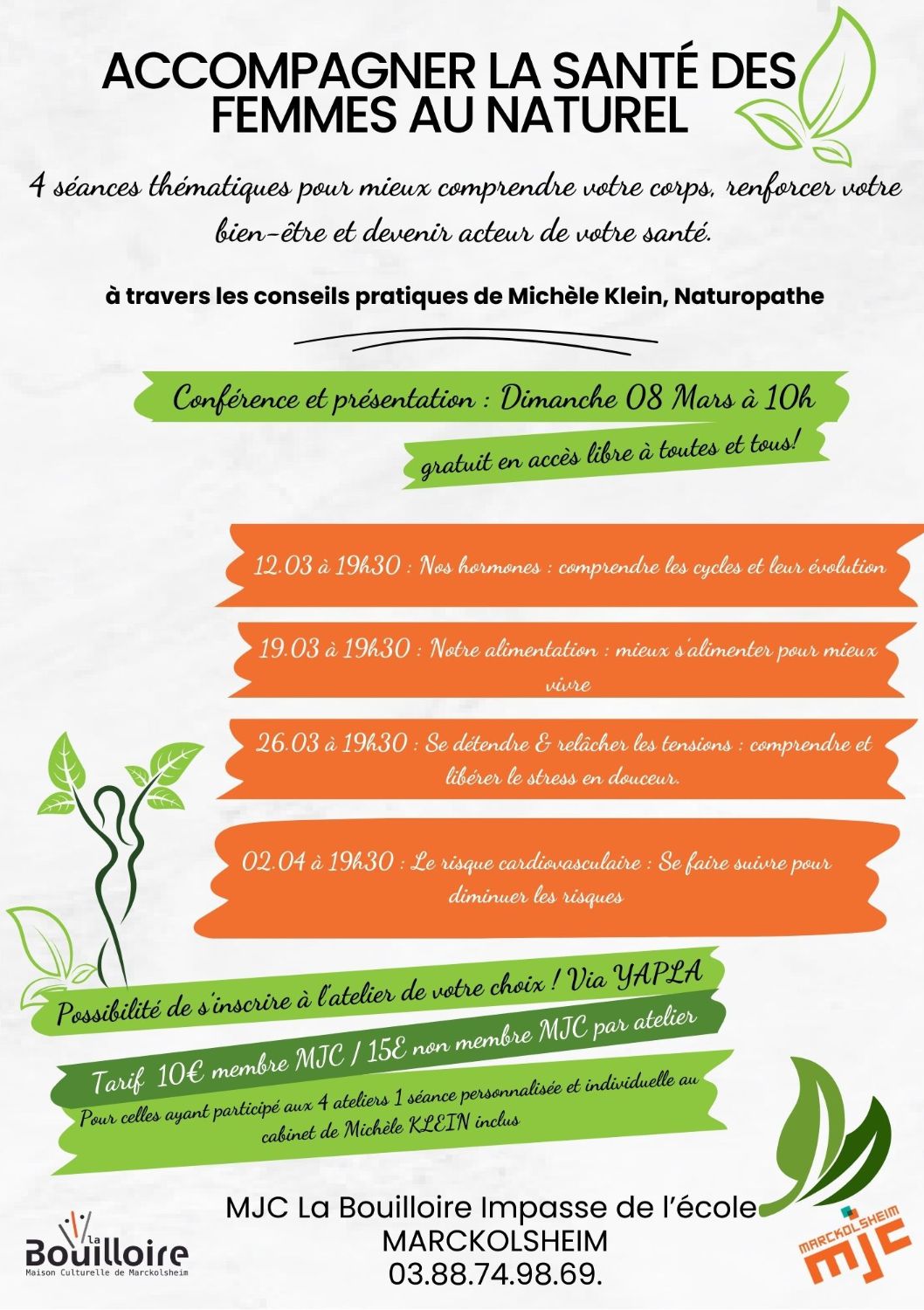 ATELIERS NATUROPATHIE - FEMMES