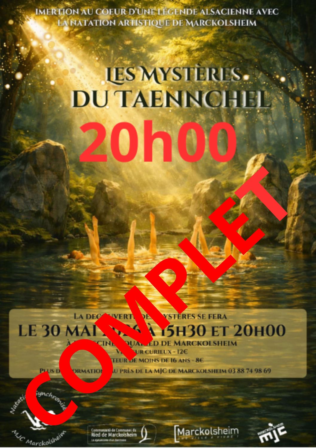 GALA DE NATATION - SAMEDI 20h00