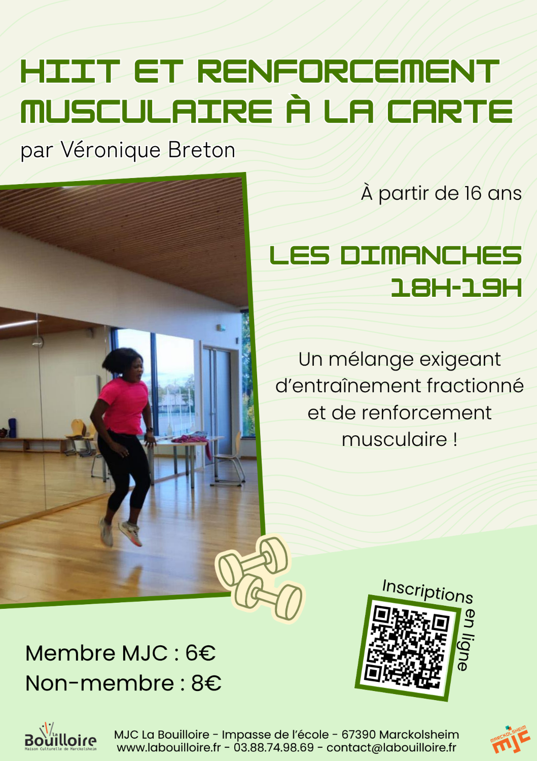 2026/2027 - HIIT ET RENFO MUSCULAIRE  (A LA CARTE)