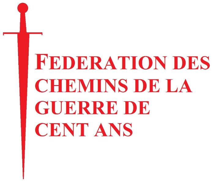 Logo Fédération des chemins de la guerre de Cent ans