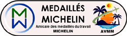 Logo Amicale des medaillés du travail Michelin - AMTM63
