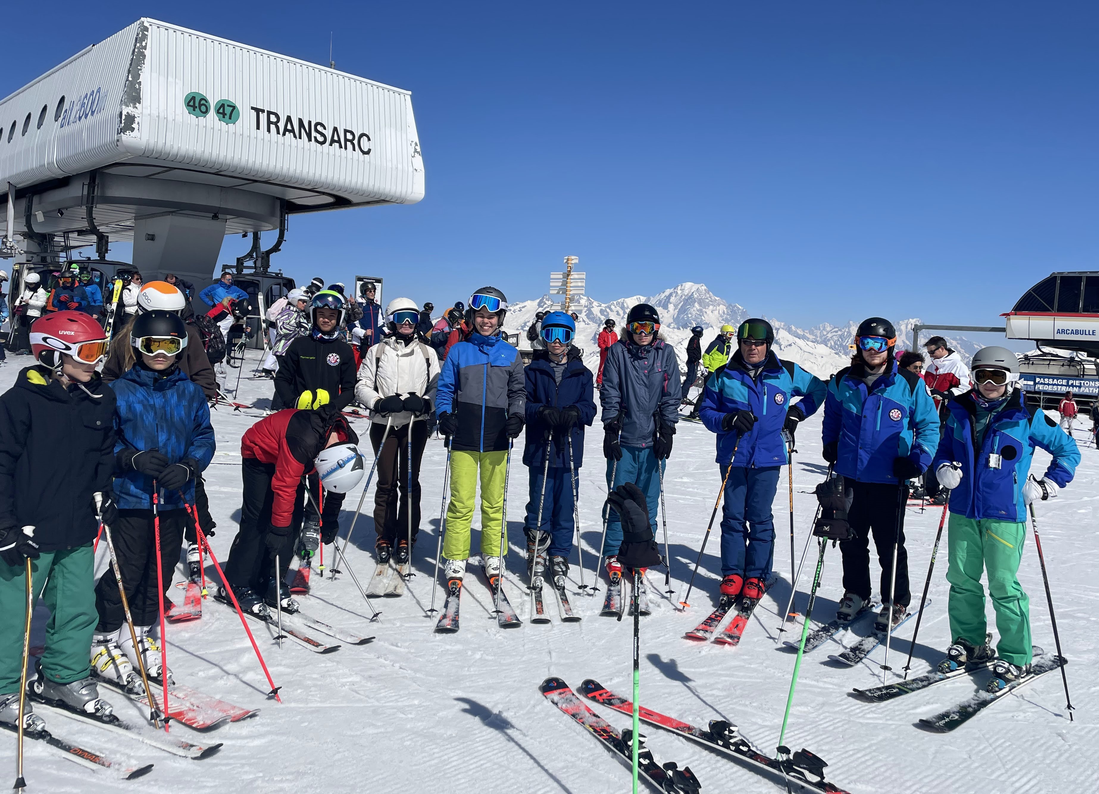 Logo Ski club St Chamonais