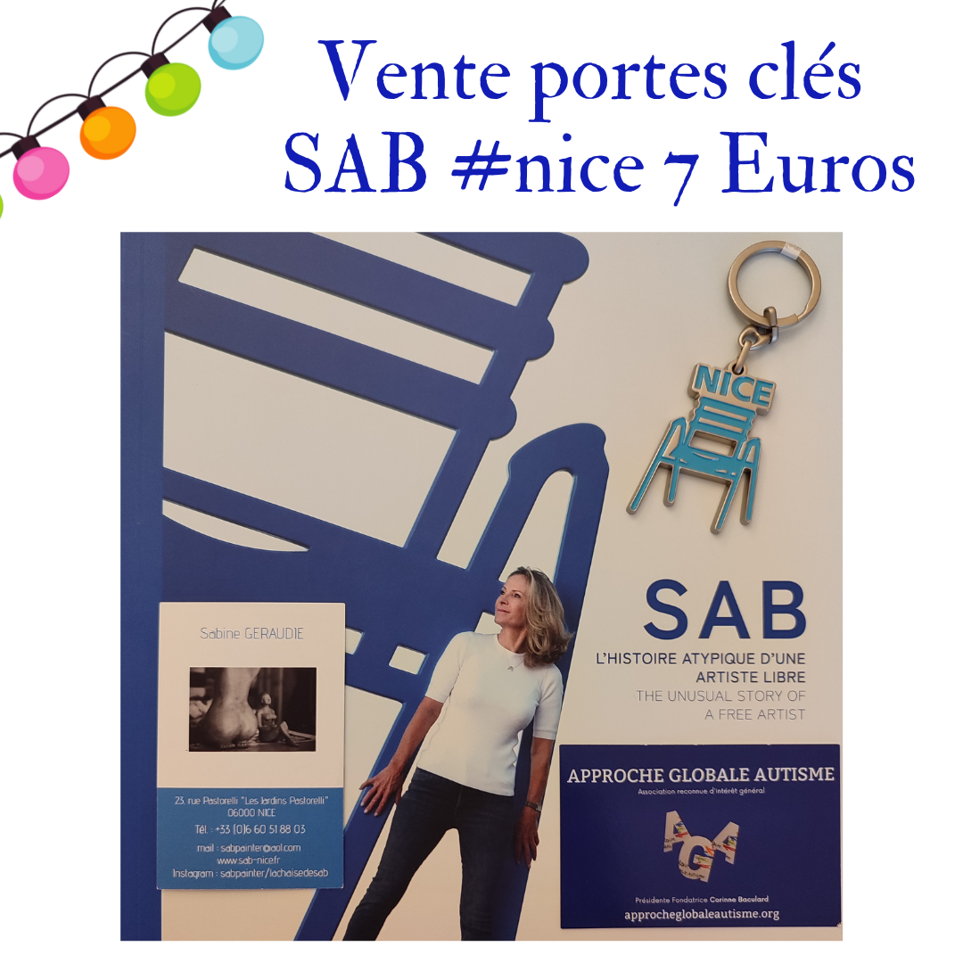 VENTE PORTES CLES CHAISES BLEUES SAB