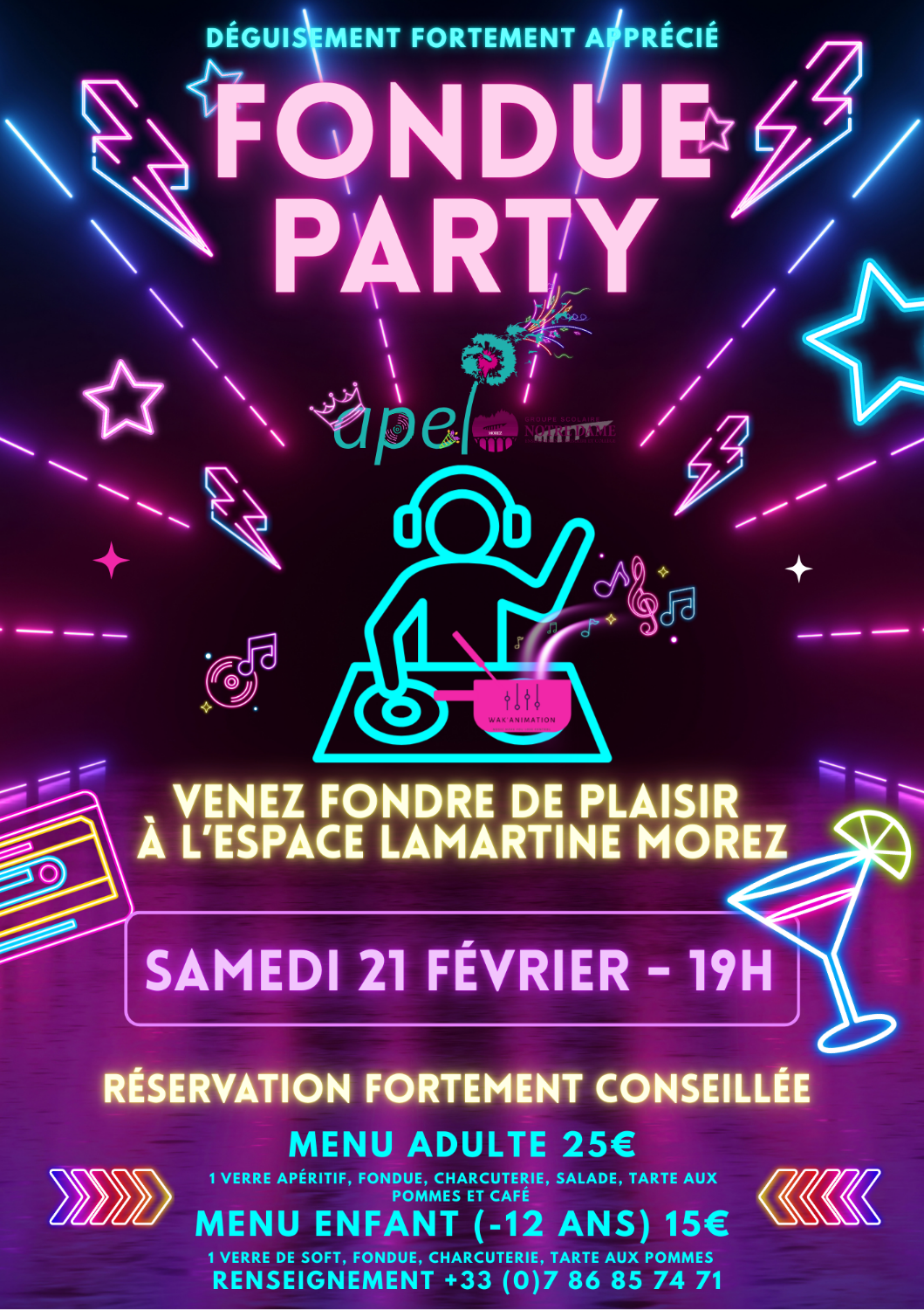 Fondue party, la soirée la plus fondante et dansante de l’hiver ! ️