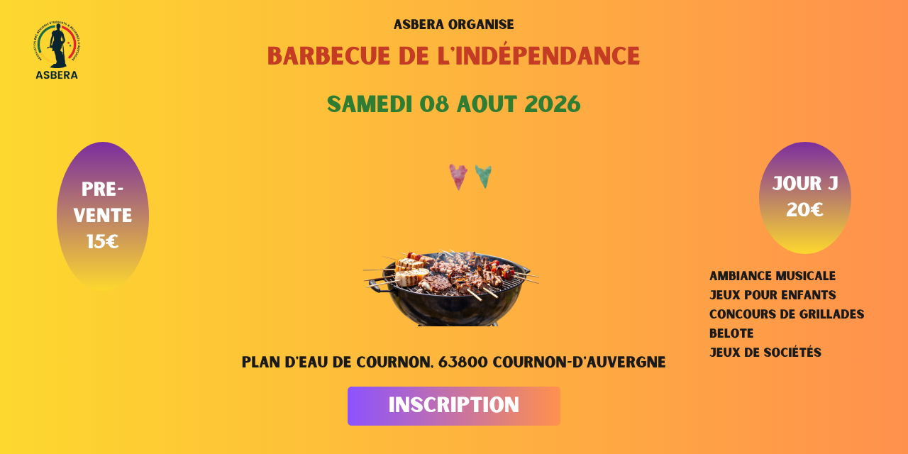 BARBECUE DE L'INDÉPENDANCE