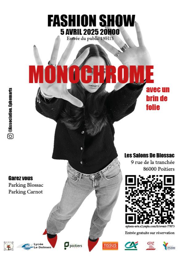Défilé Monochrome avec un brin de folie