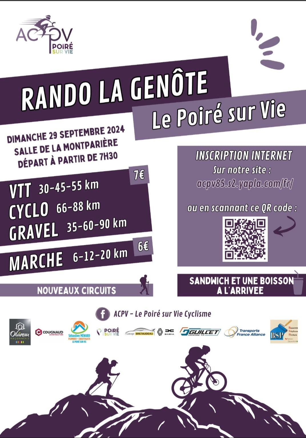 Affiche Rando La GENÔTE 