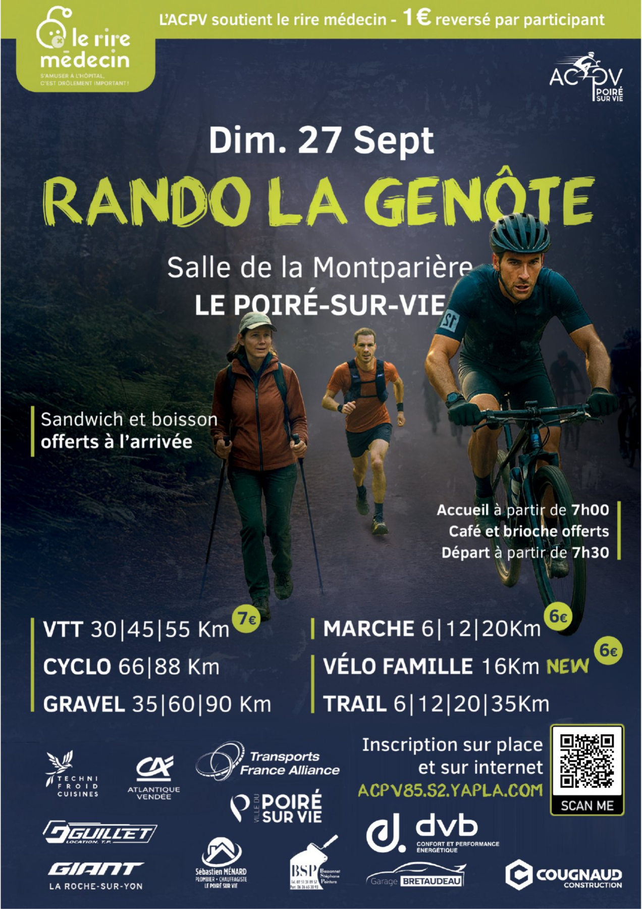 Affiche rando LA GENOTE 2026
