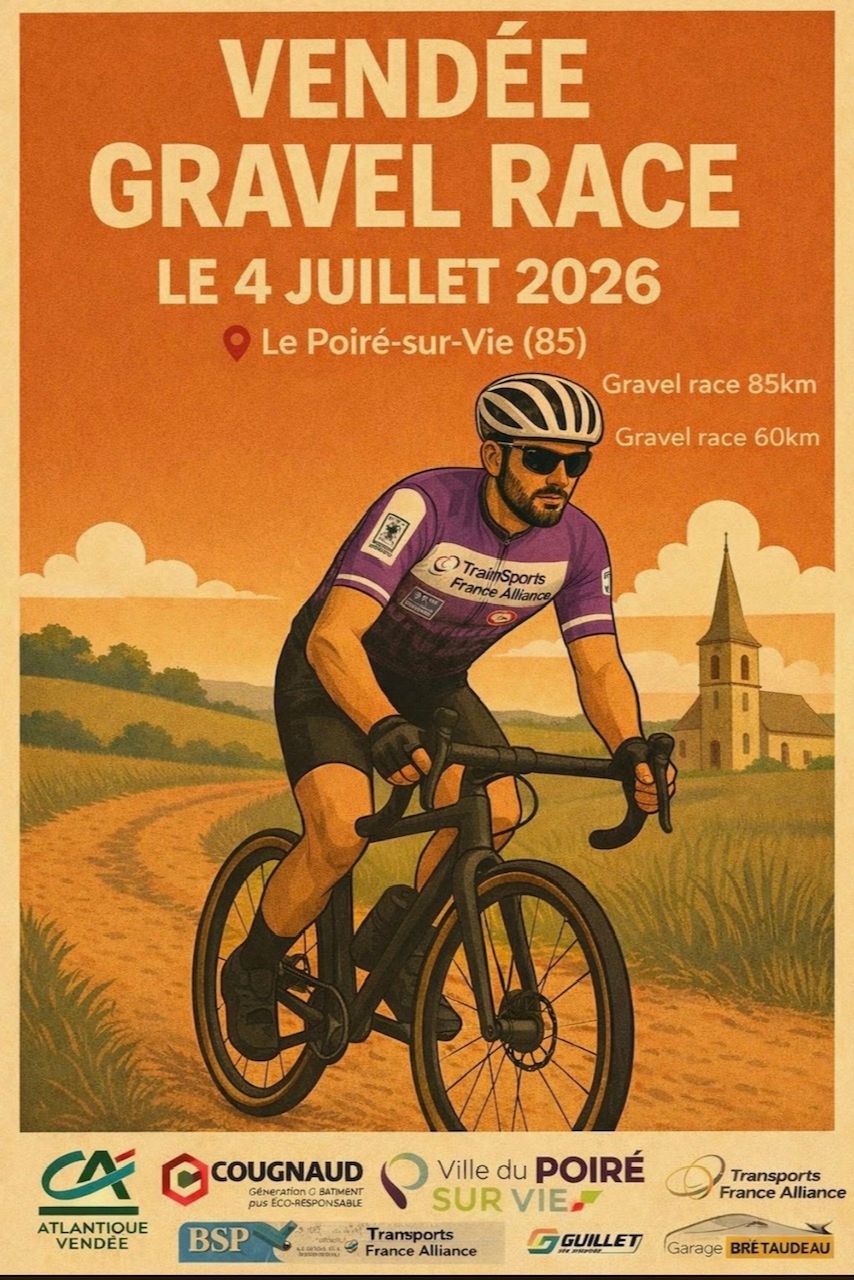 Affiche  La Vendée Gravel Race VGR 2026