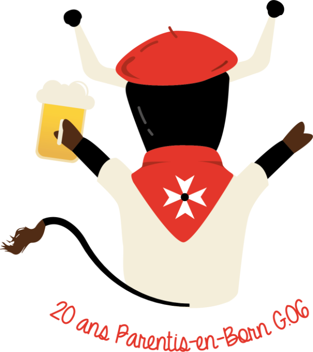 Logo Amicale des 20 ans de Parentis en Born