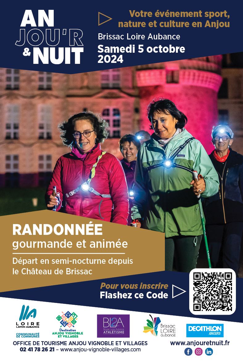 Inscription Anjou'R Nuit 5/10/2024