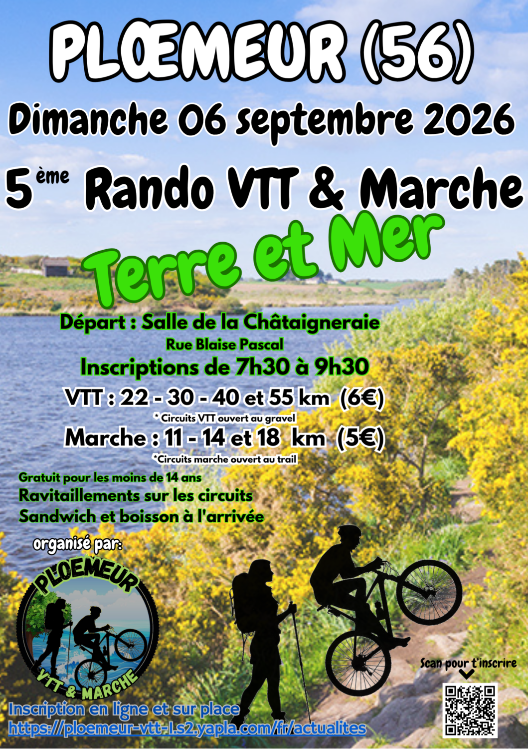 5ème rando vtt & marche TERRE & MER