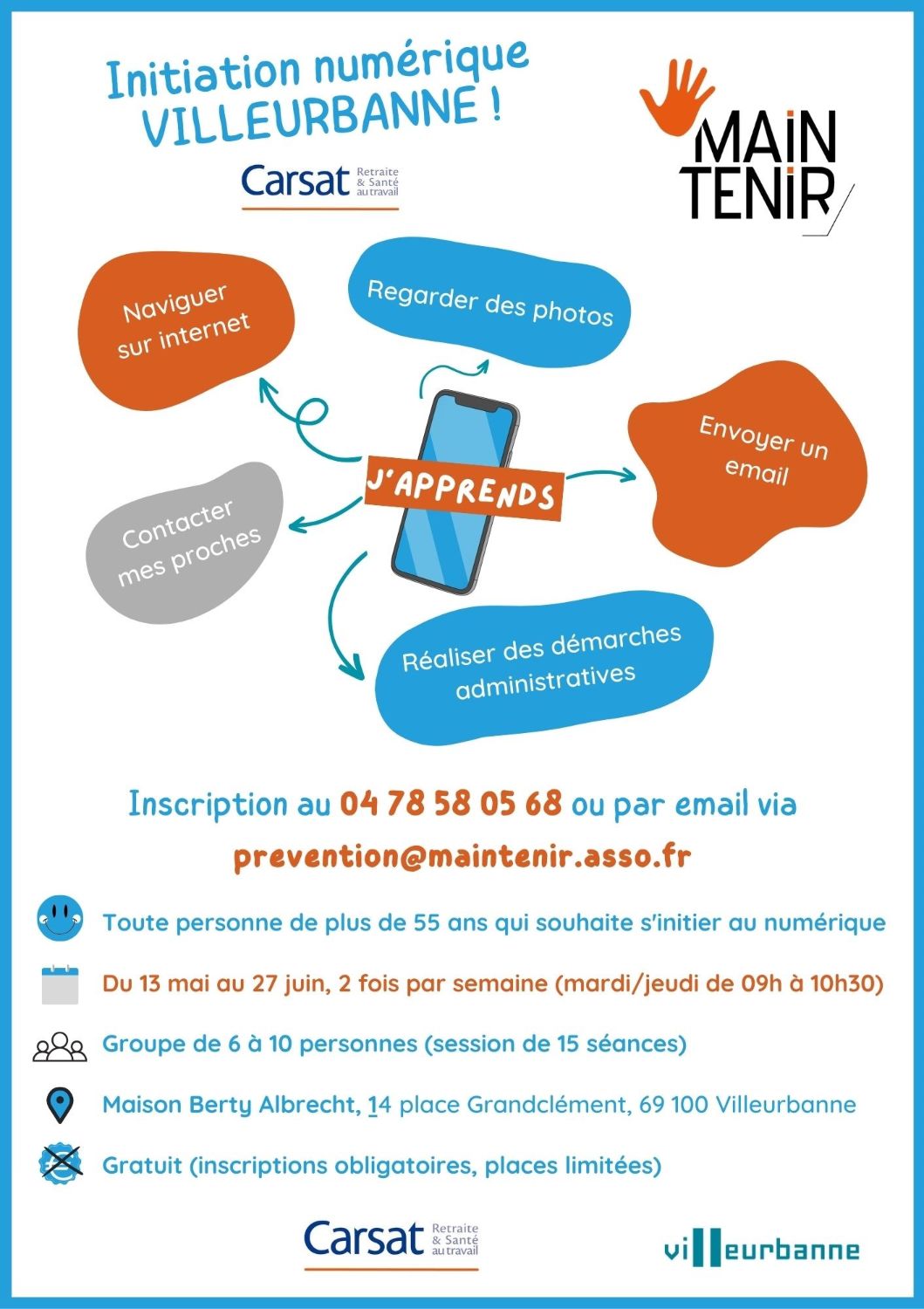 Initiation numérique Séniors