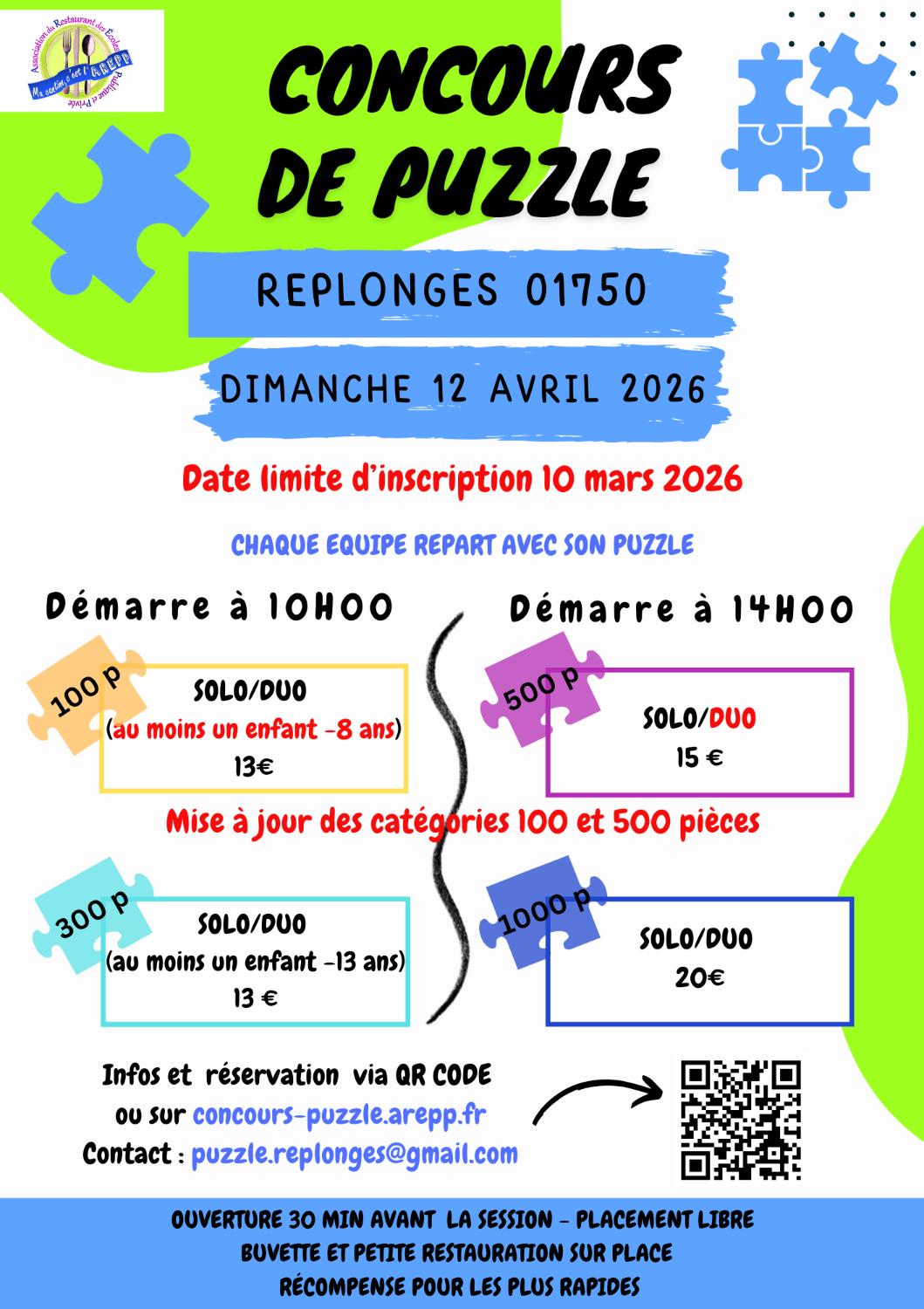 Concours de Puzzle Replonges