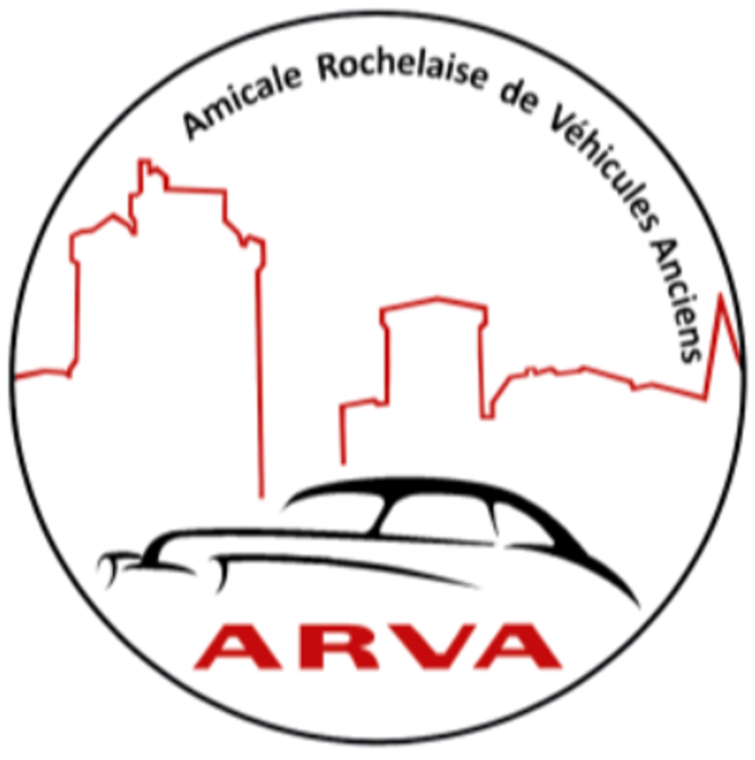 Logo Amicale Rochelaise de Véhicules Anciens (ARVA)