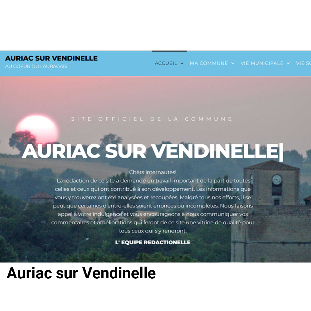 Mairie d'Auriac-sur-Vendinelle