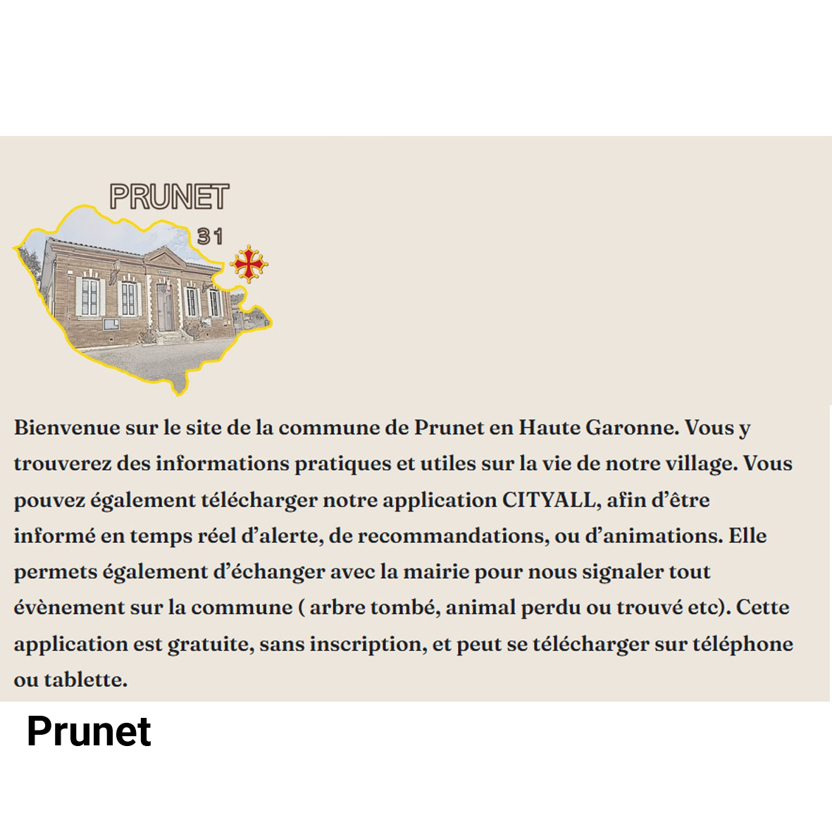 Mairie de Prunet