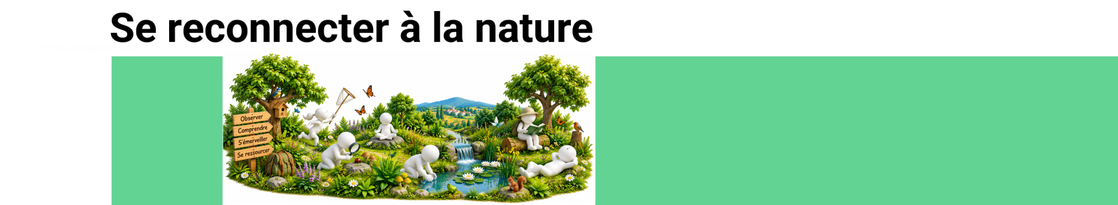 Se reconnecter à la nature