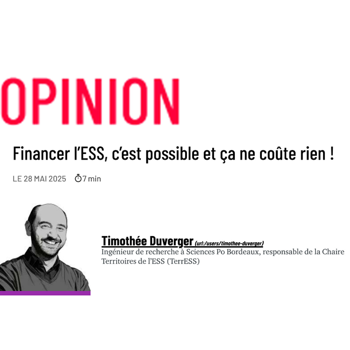 Financer l'ESS