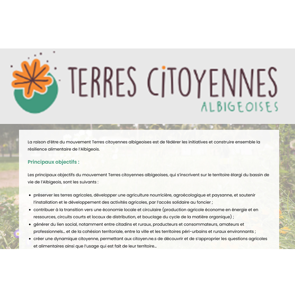 Terres citoyennes
