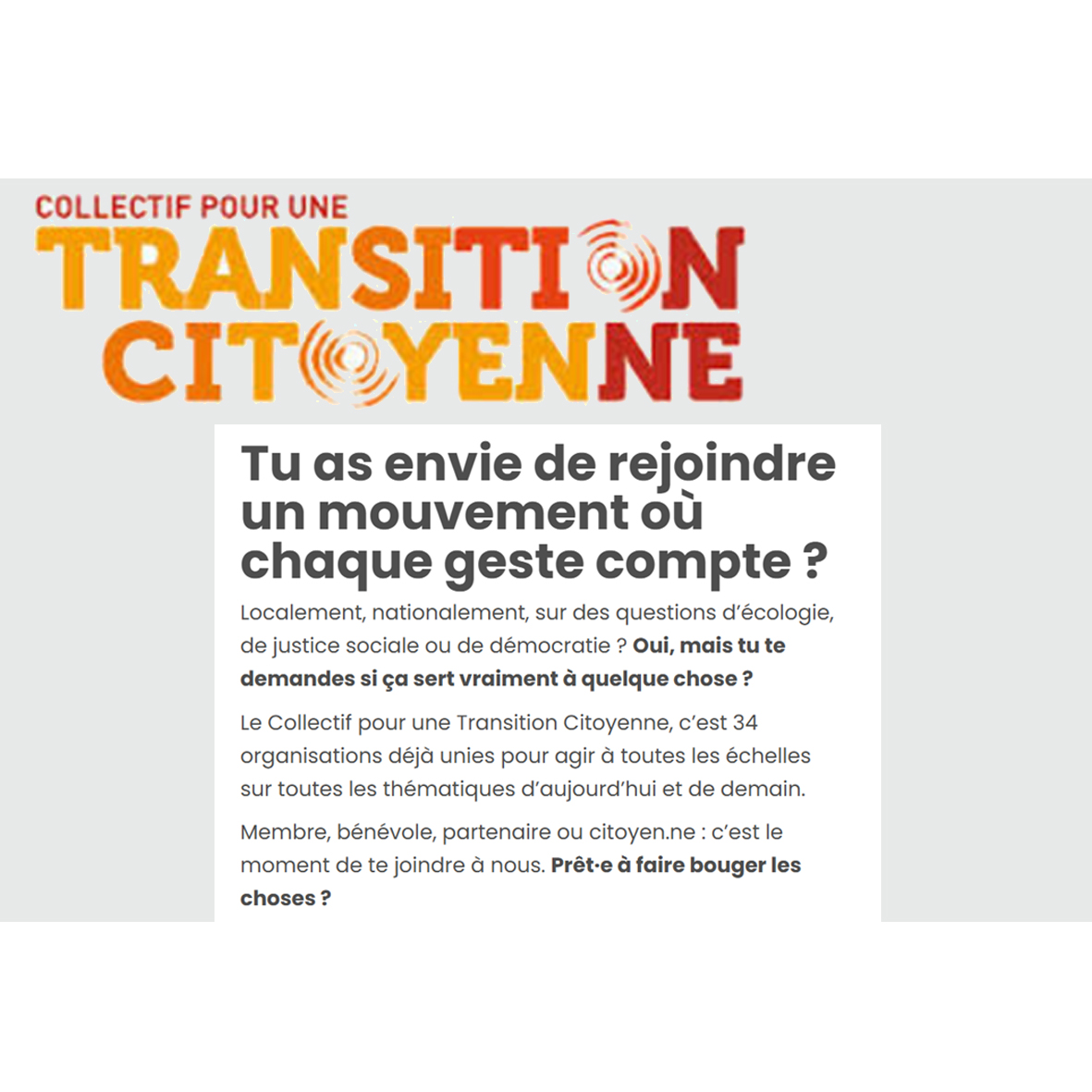 Transition Citoyenne