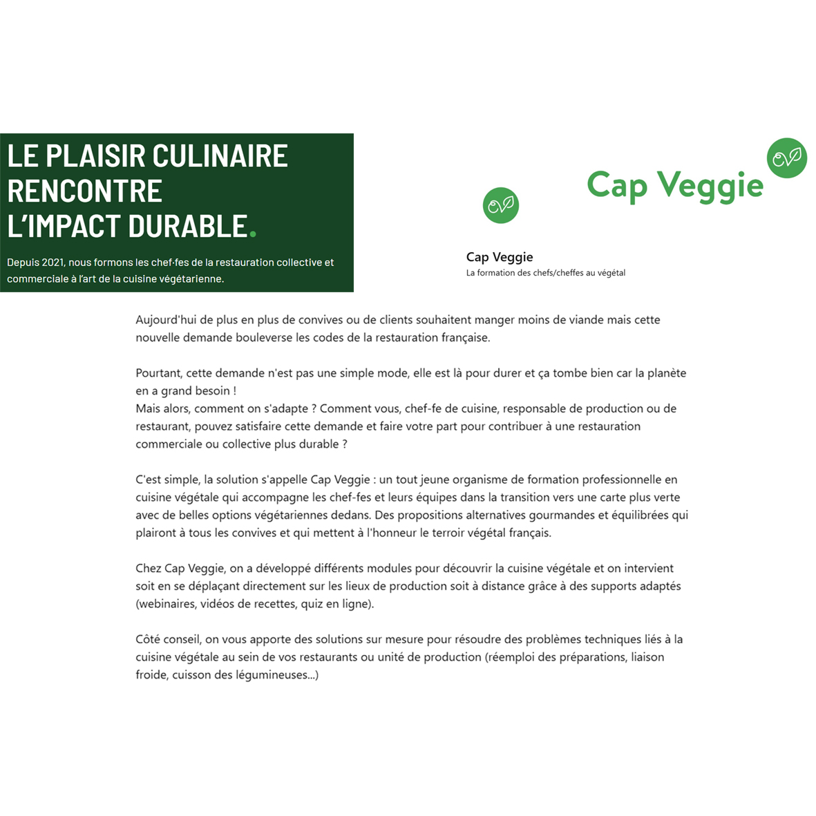 Cap Veggie