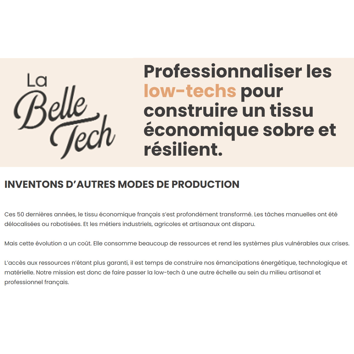 la Belle Tech