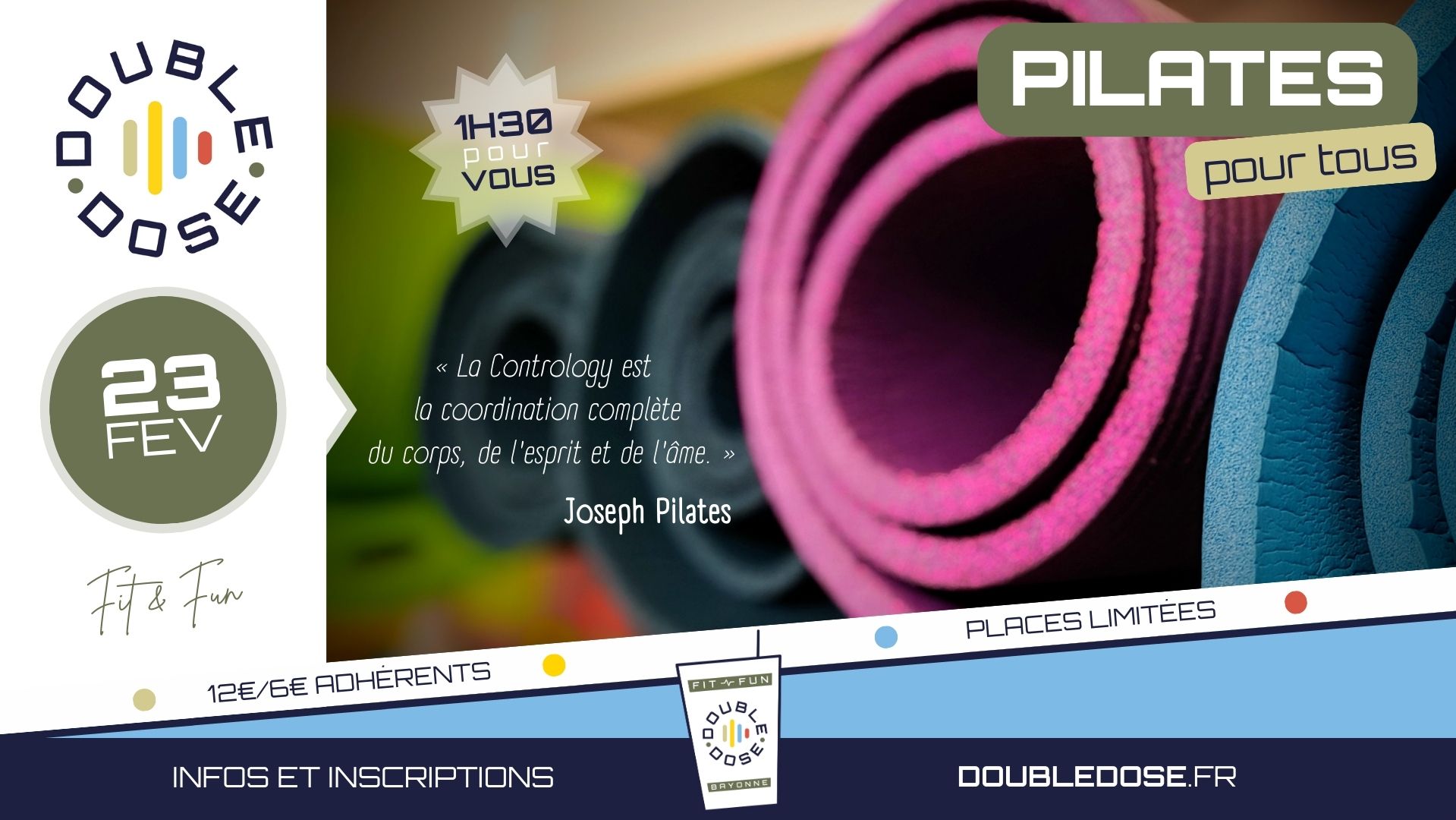 Pilates pour tous - 23 février
