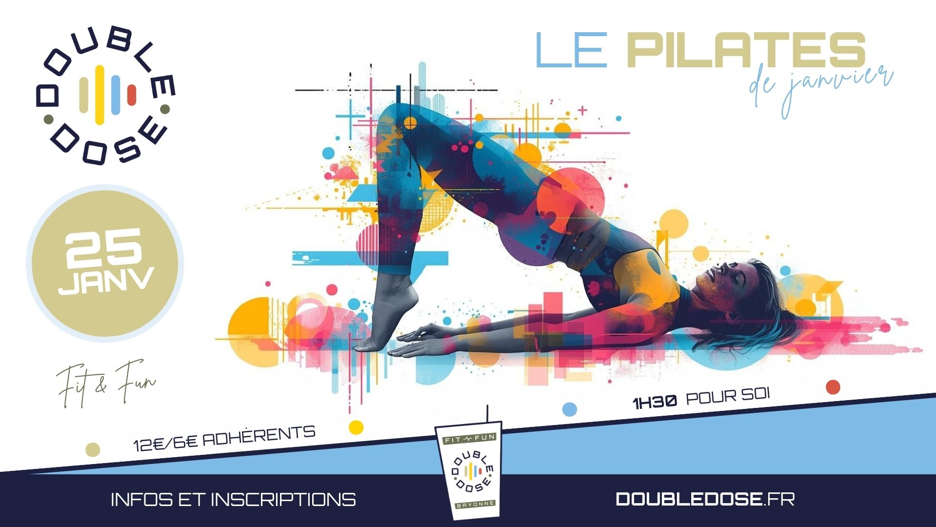 Pilates de janvier - 25 janvier 2026