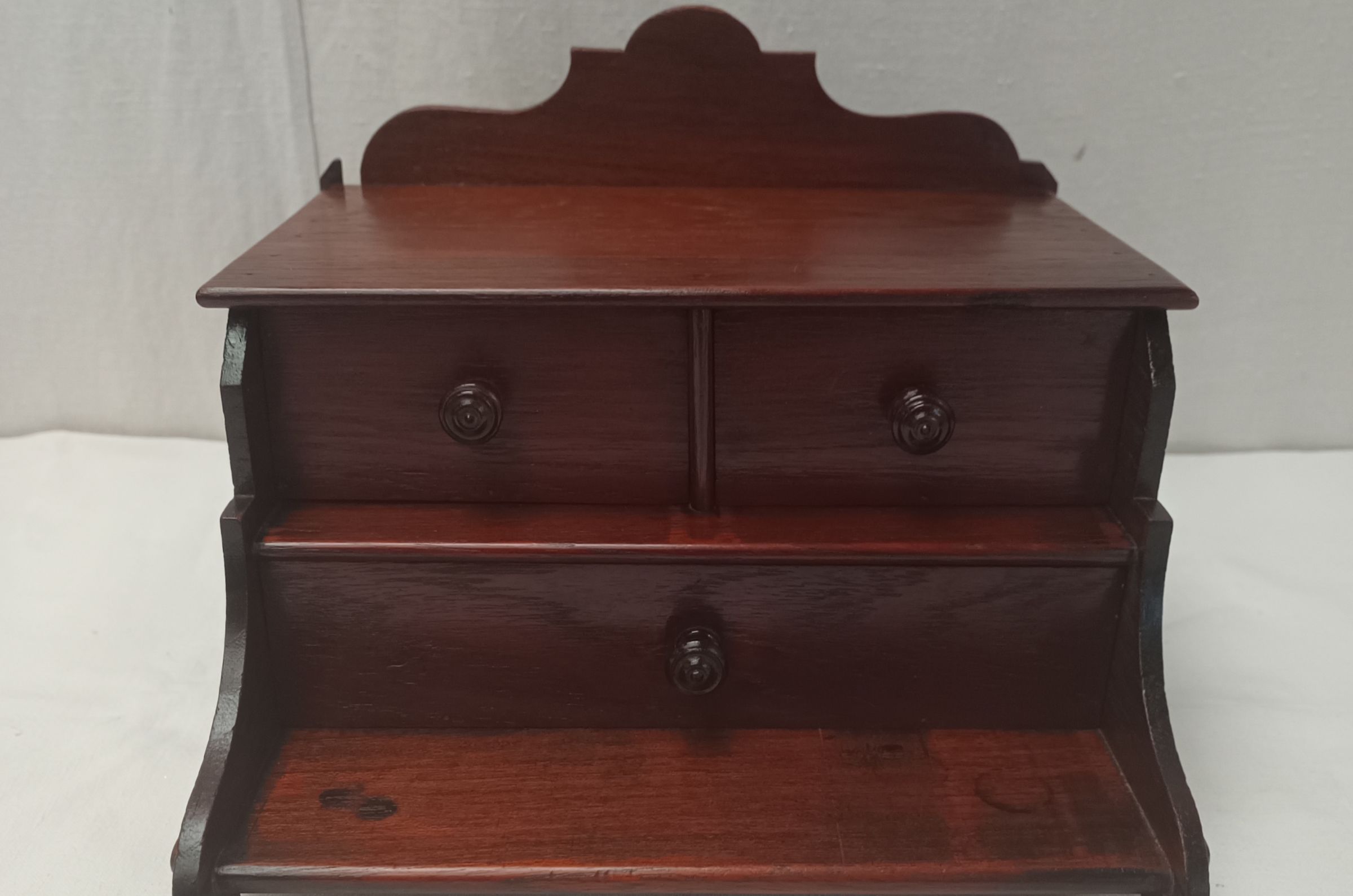 boite coffret bijoux bois tiroir meuble écritoire nécessaire de bureau