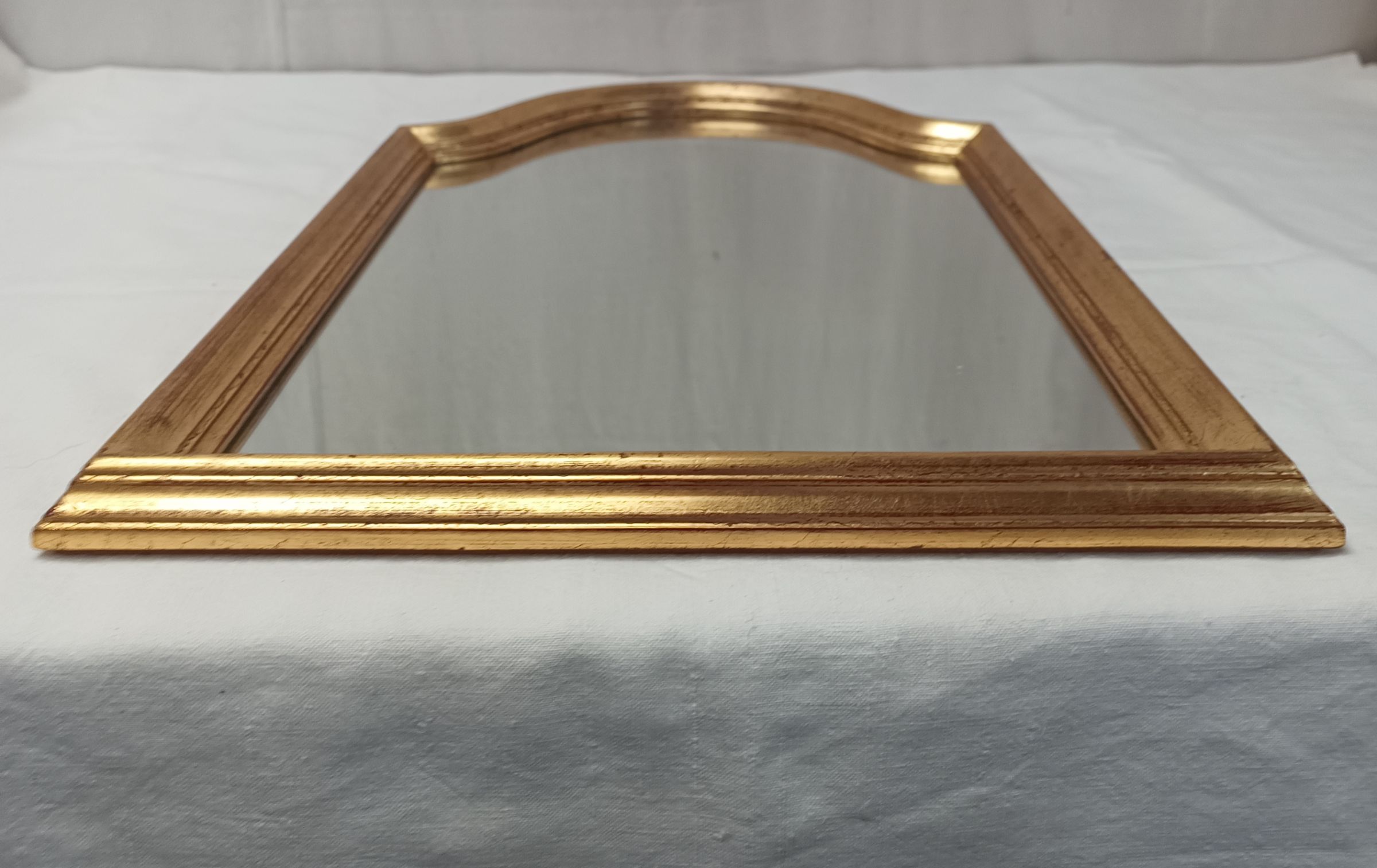 Miroir Mural Vintage Cadre Doré 57cm x36,5 cm