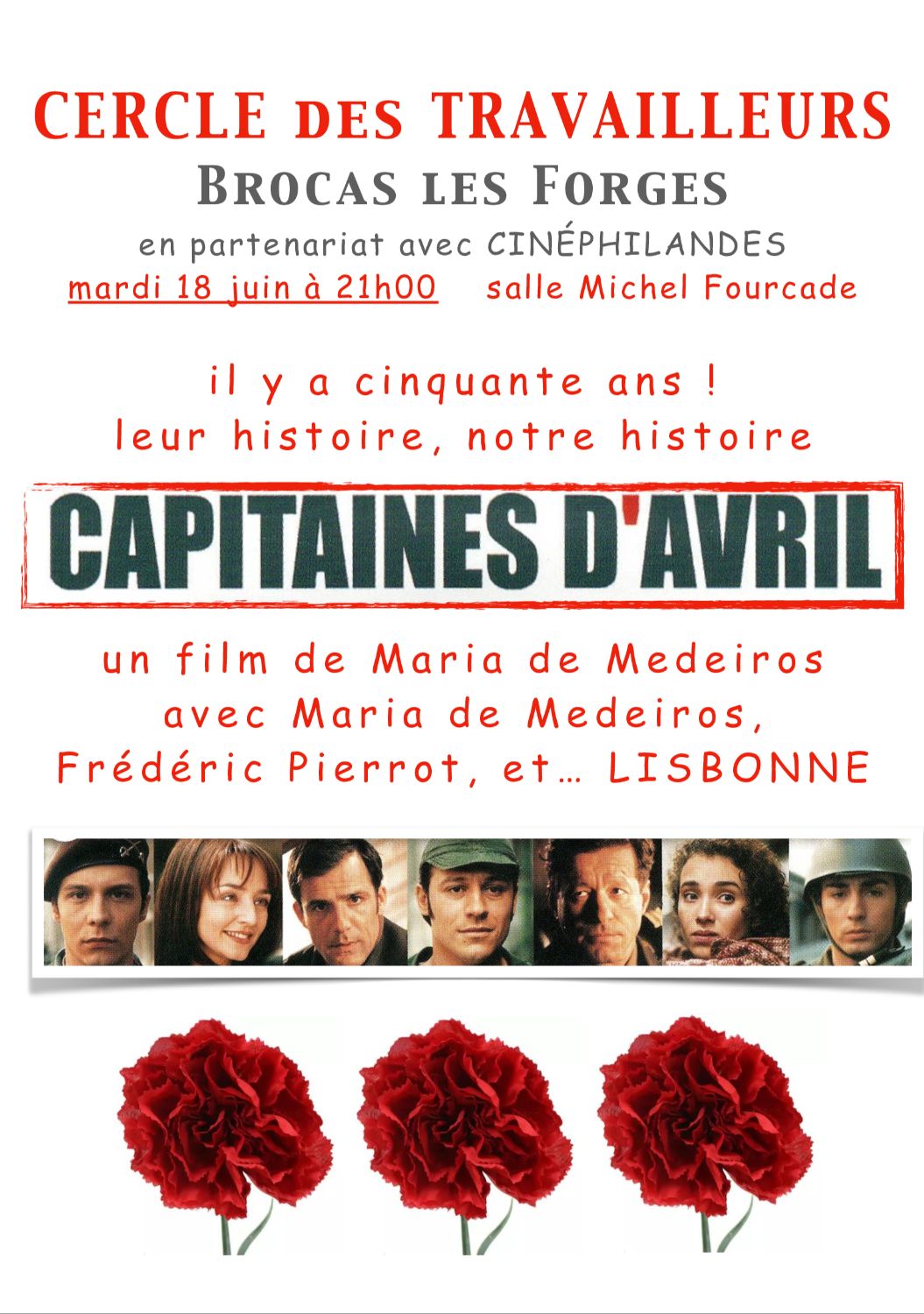 Ciné Capitaines d'avril